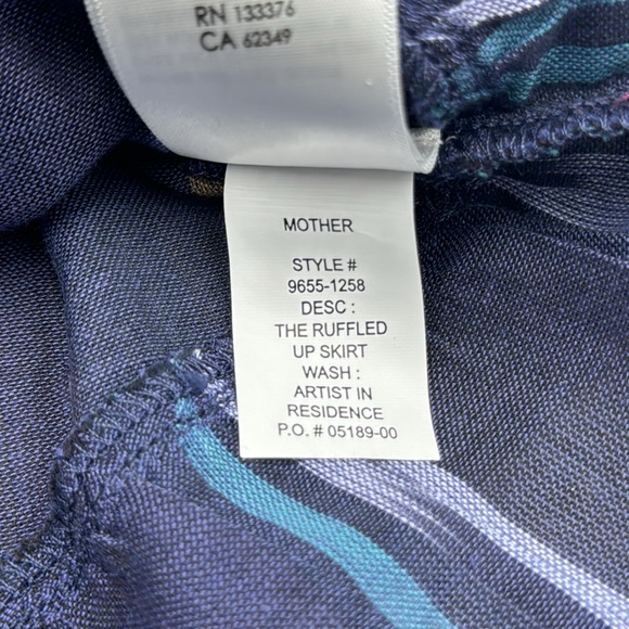 Mother The Ruffled Up Skirt Size Medium - Picture 8 of 14